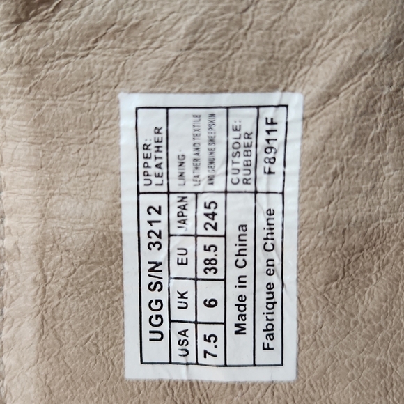 ugg Australia Brienne boots women's size 7.5 - Picture 7 of 9